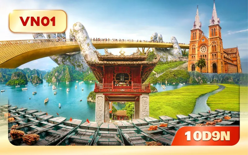 10 Days Vietnam Unveiled: Heritage, Halong & Saigon